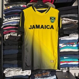 Jamaica National Team Yellow and Black Jersey